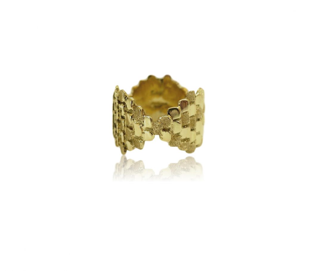 Charles de Temple Gold Band Ring, circa 1970 - Image 5