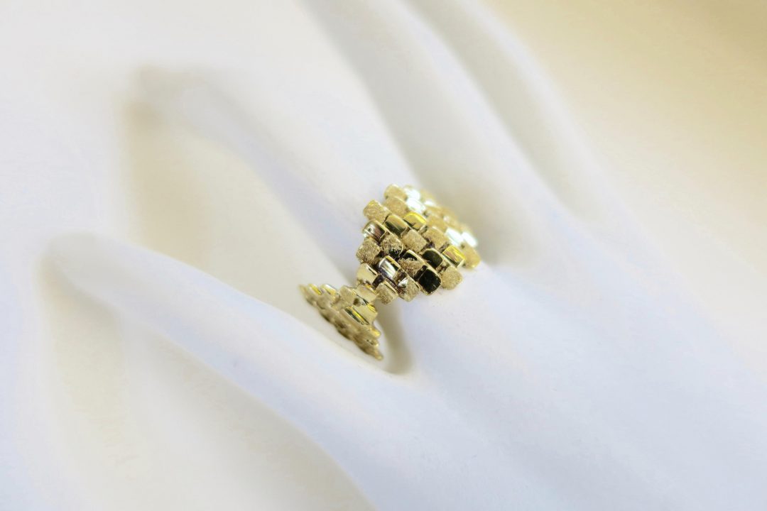 Charles de Temple Gold Band Ring, circa 1970 - Image 3