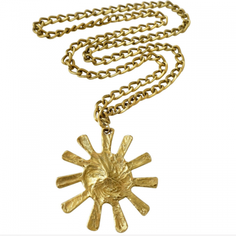 1970s Bulgari "Sun" Necklace