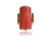 Gold and Natural-Color Coral Ring, French, 1970s - Image 3